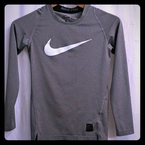 Nike Pro Dri-Fit Compression Shirt, Boys Large